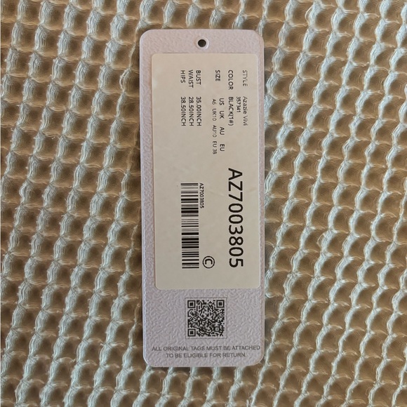 Azazie Vivi Bridesmaid Dress in Black - Size 6 - Picture 6 of 10